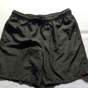 ASOS Dark Green Drawstring Shorts Size Small